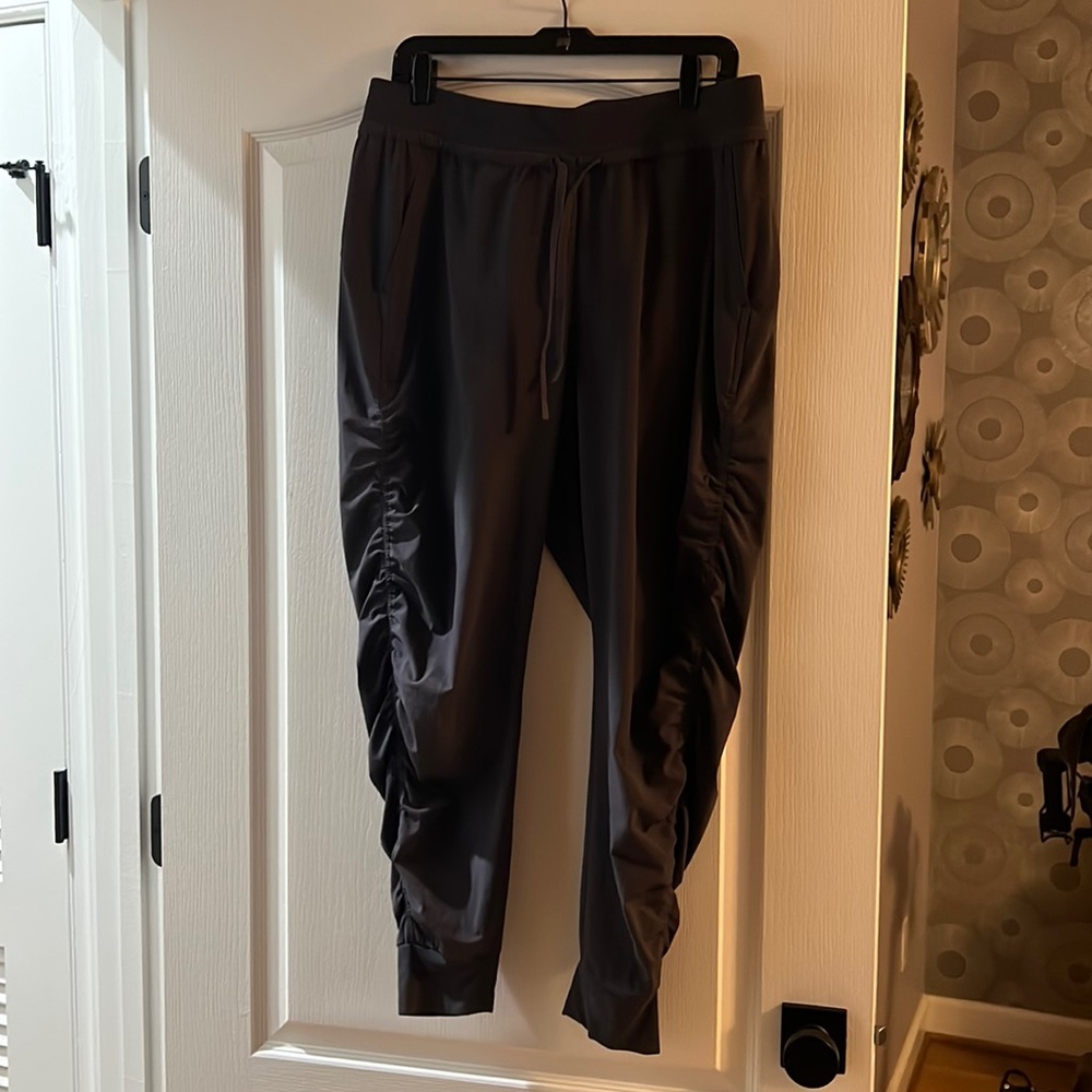 Athleta Attitude joggers slate gray size 12